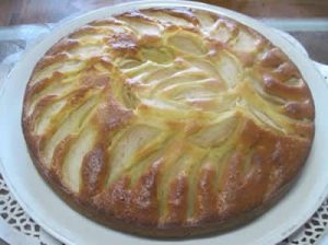 gateau aux poires