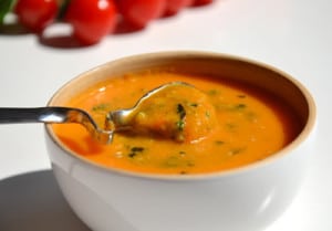 soupe de tomate avec thermomix