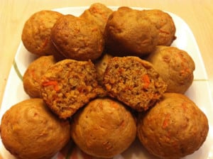 muffins aux carottes avec thermomix
