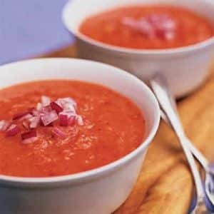 gaspacho tomates concombre poivron thermomix