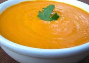 soupe aux carottes curry
