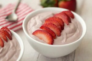 yaourt aux fraises cookeo