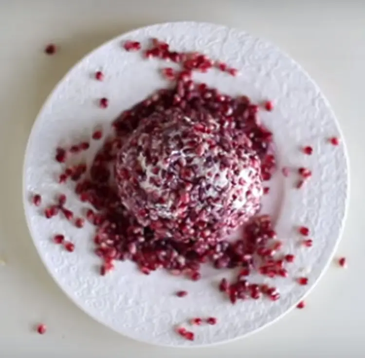 Boule de fromage à la grenade 1