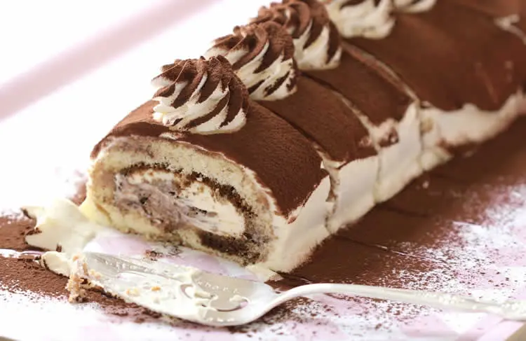 Bûche de Noël moelleuse au thermomix 1