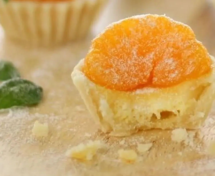 Tartelettes à l'orange et à la clémentine au thermomix 1