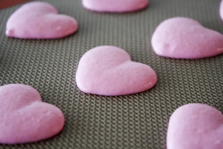 Macarons-coeur au thermomix 1