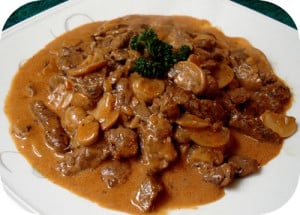 boeuf stroganoff