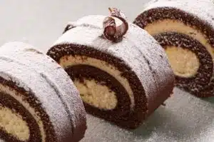 Bûche de Noël aux marrons