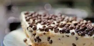 Cake au yaourt glacé au chocolat noir