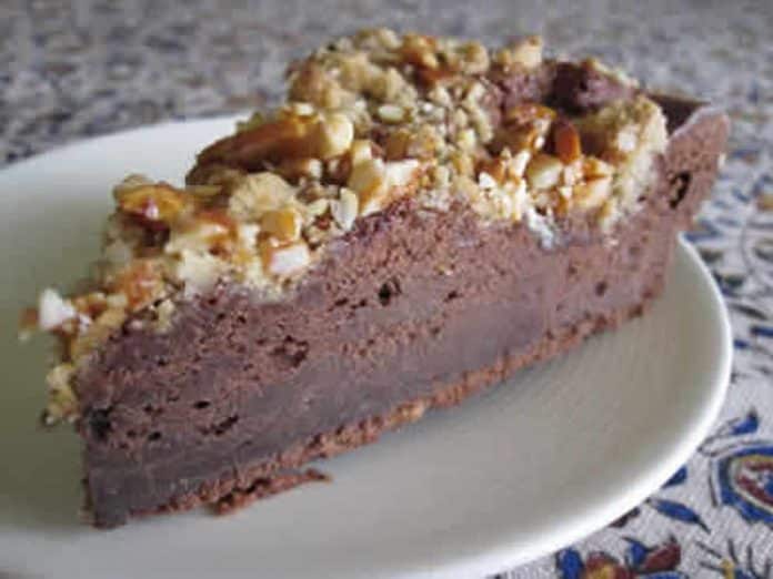 gateau au chocolat et aux amandes