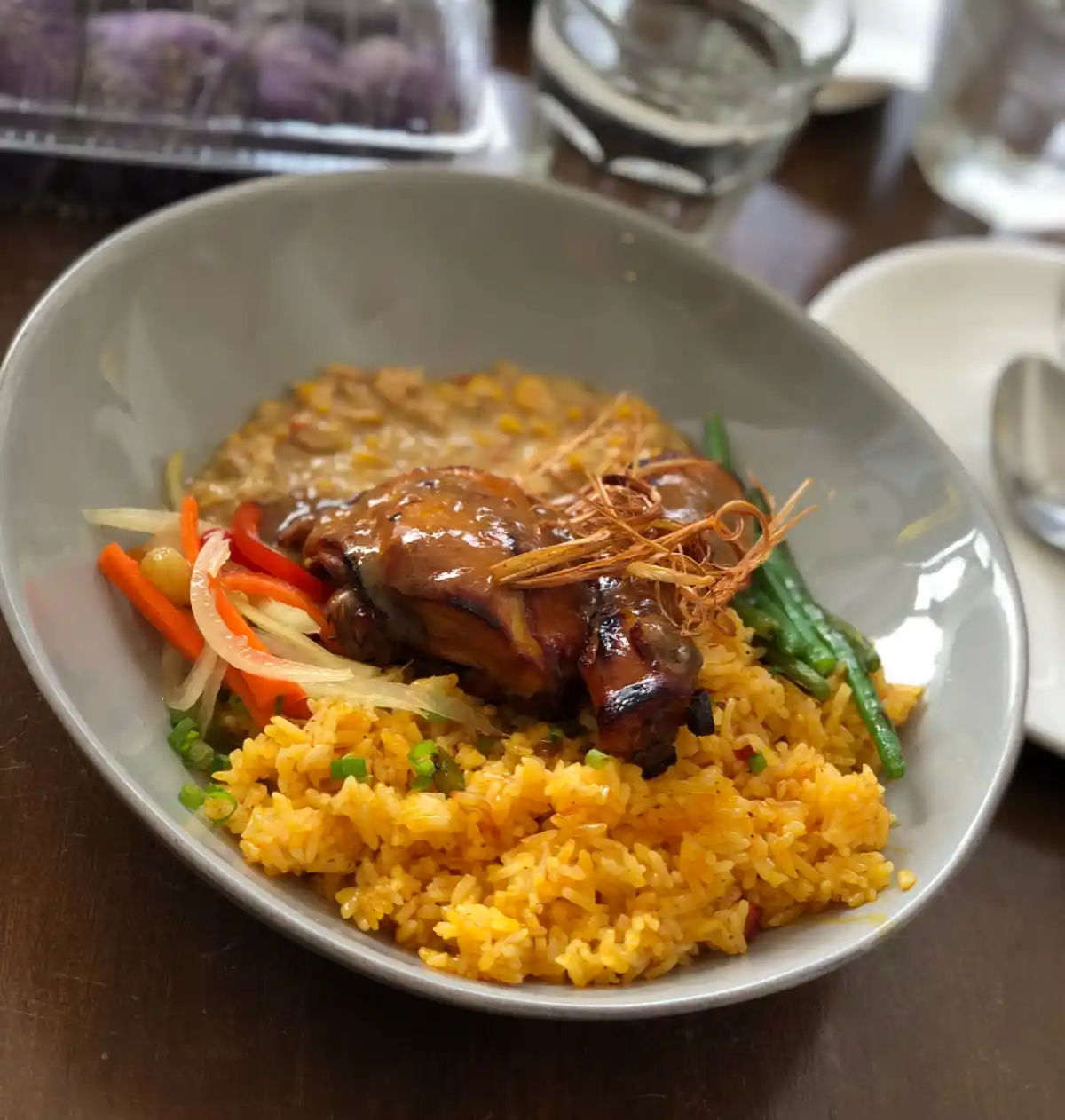 poulet à la citronnelle