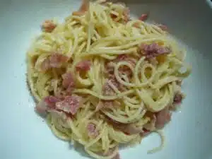 pates carbonara