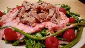 salade au canard confit