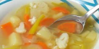 soupe de legumes varies