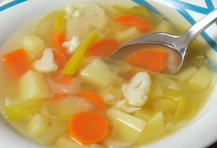 soupe de legumes varies