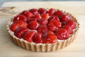 tarte aux fraises