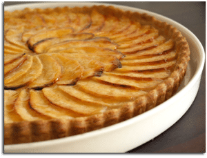 Tarte aux pommes alsacienne