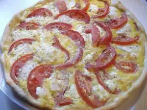 tarte chevre et tomate