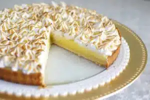 Tarte citron meringuée