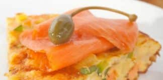 Amuse bouches aux courgettes et saumon fumé avec thermomix