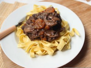 boeuf bourguignon avec mijoteuse