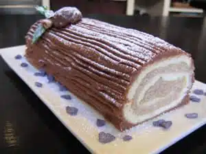 Bûche de noel au Nutella