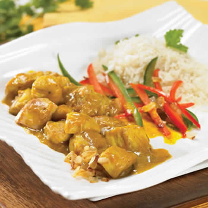 cari de poulet avec cookeo