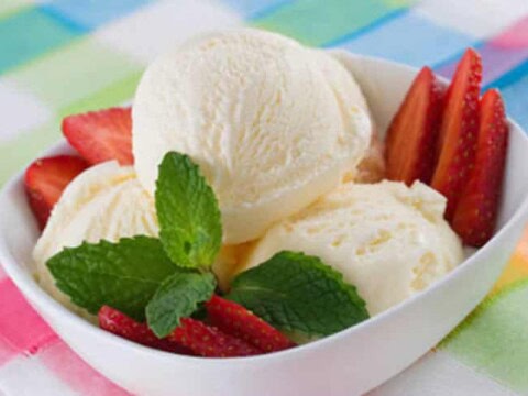 creme glacee vanille avec thermomix
