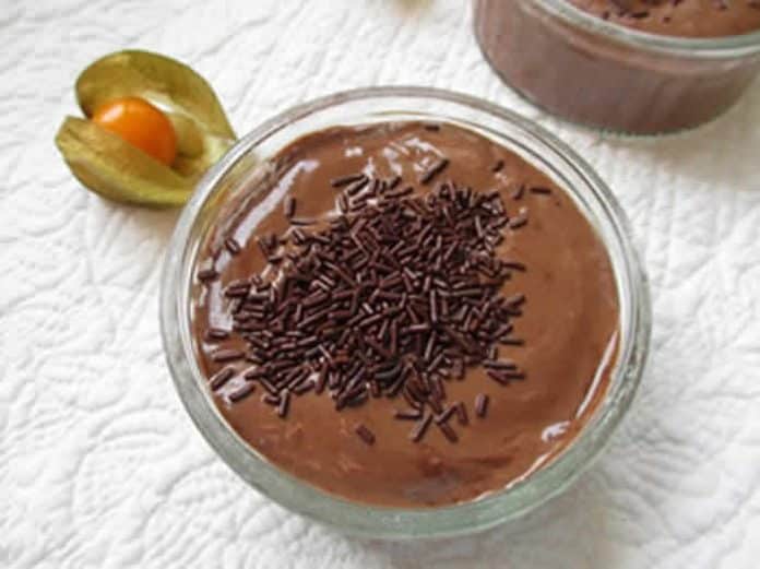 Créme légère au chocolat avec cookeo
