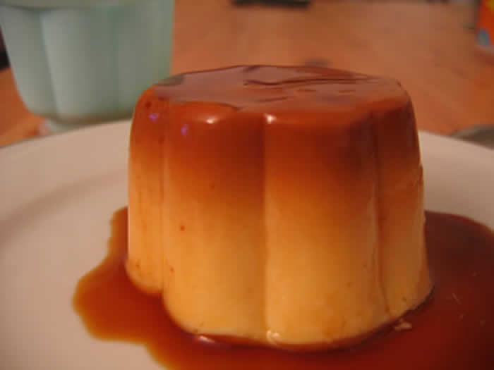 flan au caramel avec thermomix