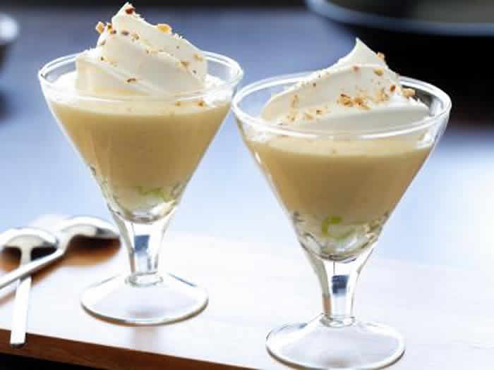 flans miel amande avec thermomix