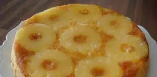 gateau ananas caramelise avec thermomix