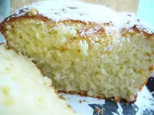 gateau au citron et la noix de coco