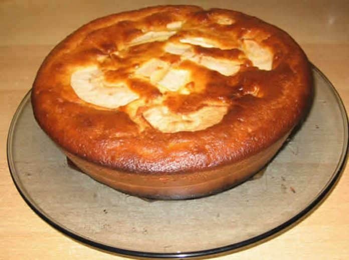Gâteau aux pommes et yaourt avec thermomix