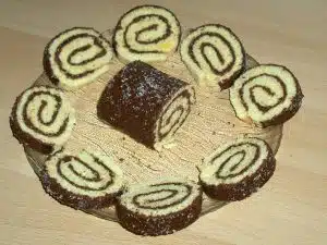 gateau roule au nutella