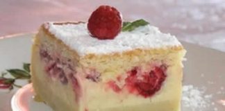 Gâteau à la vanille et framboise avec Thermomix