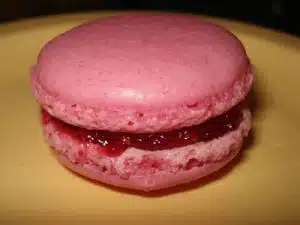 macarons framboise sans gluten