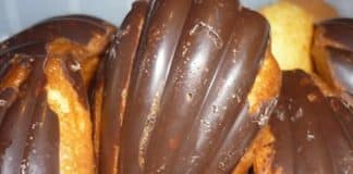 madeleine en coque de chocolat avec thermomix