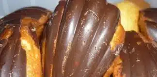 madeleine en coque de chocolat avec thermomix