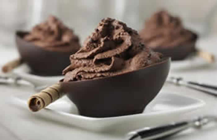 mousse au chocolat avec thermomix