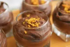 mousse au chocolat fleur oranger avec thermomix