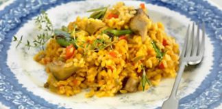 paella viande avec thermomix