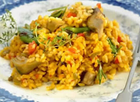 paella viande avec thermomix