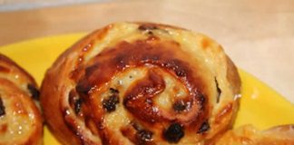 petits pains aux raisins avec thermomix