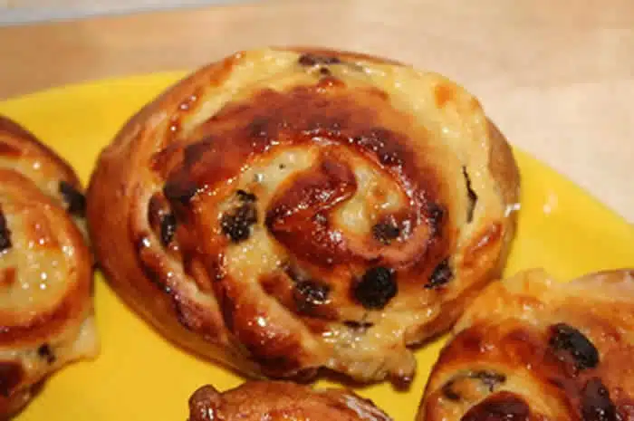 petits pains aux raisins avec thermomix