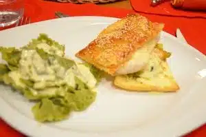 poisson au beurre agrumes et tagliatelles de legumes avec thermomix