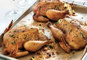 poulet de cornouailles avec mijoteuse
