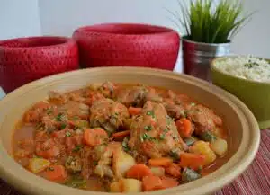 ragout de poulet avec mijoteuse