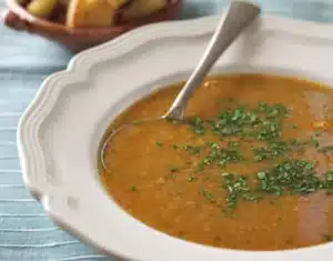 soupe de poisson avec thermomix