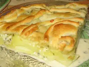 tourte au roquefort avec thermomix